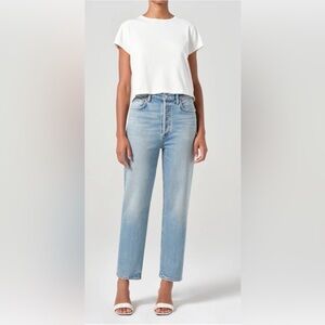 Agolde 90'S Pinch Waist Crop Jeans